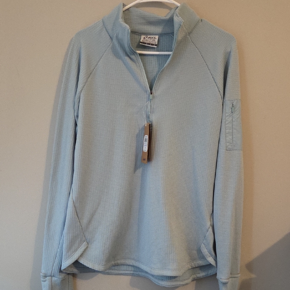 NWT ASICS Half Zip Size Large